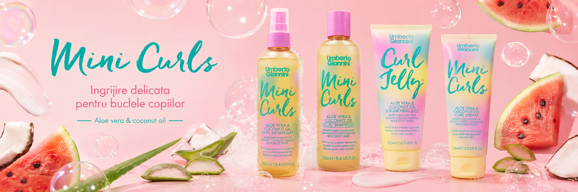 Umberto Giannini Mini Curls banner
